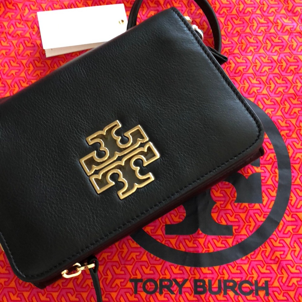 💯% Authentic Tory Burch Britten Combo Crossbody